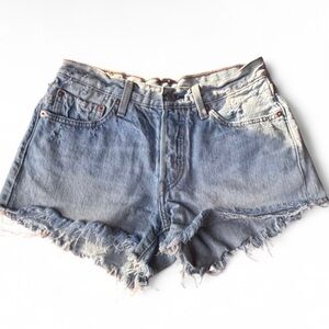 Y2K Levi 501’s Denim Cutoff Shorts